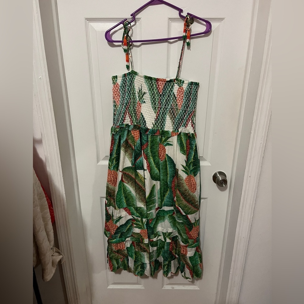 FARM Rio NWOT tube dress with spaghetti straps